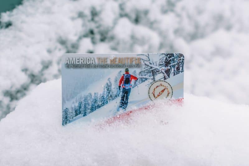 Yosemite national park america the beautiful pass