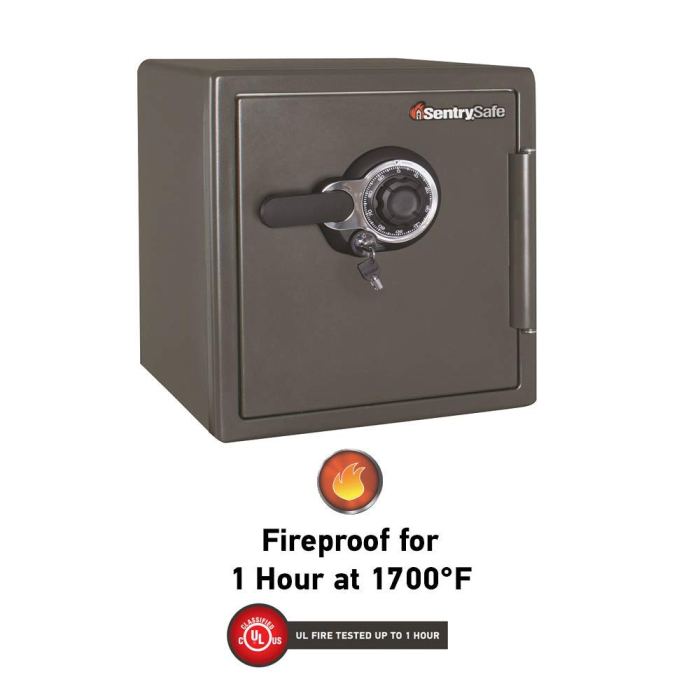 SentrySafe SFW123DSB Fireproof Safe Protecting Documents