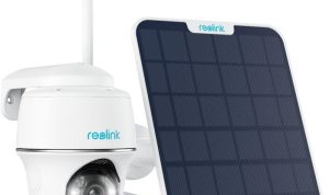 Reolink Argus PT Solar Wireless Pan & Tilt Security for Construction Sites
