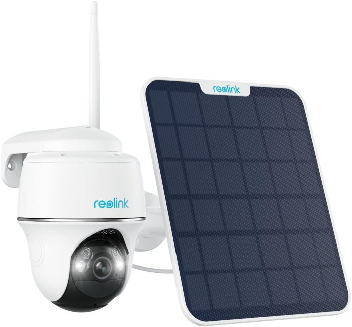 Reolink Argus PT Solar Wireless Pan & Tilt Security for Construction Sites