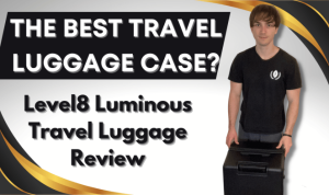 Level8 Luminous Trunk Luggage Testing the Unique Wide-Handle Design
