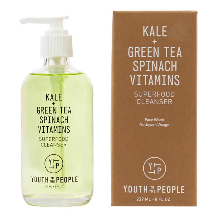 Youth To The People Superfood Cleanser A Kale + Green Tea Face Wash