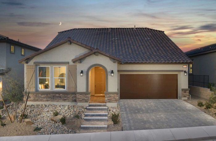 Beazer Homes Gated Community Properties in Las Vegas Nevada