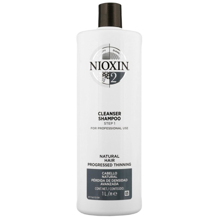Nioxin System 2 Cleanser Shampoo for Thinning Hair