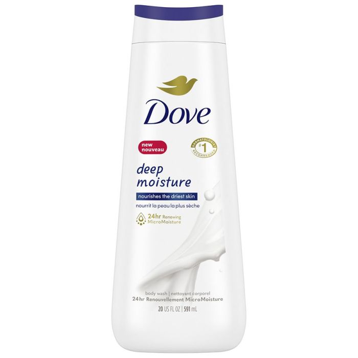 Dove Deep Moisture Body Wash for Smooth Skin Experience