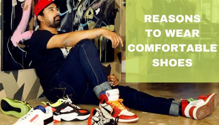 Comfortable supportive shoes for healthier feet