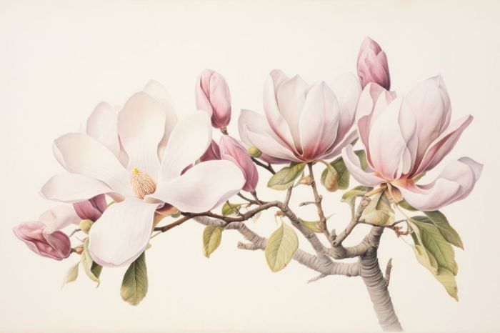 Magnolia Beautiful The Charm Of Natures Bloom