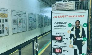 Safety scoreboards electronic enhancing workplace safety